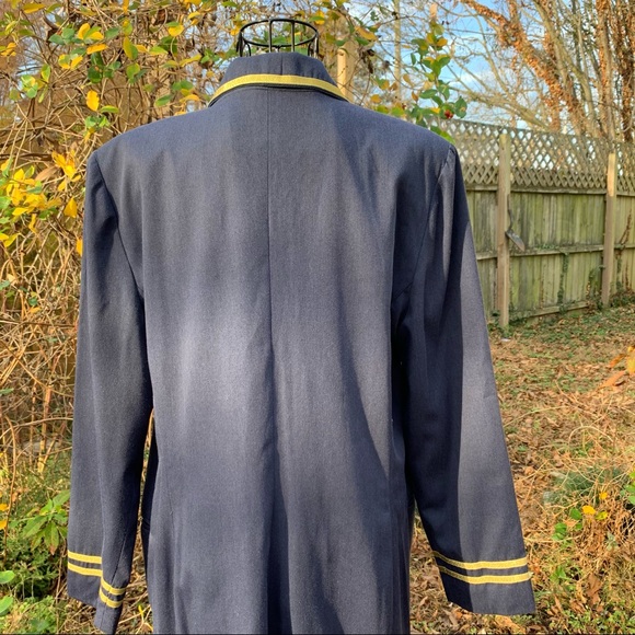 Vintage Stephanie Cueller Military Inspired Trench - Picture 9 of 15